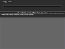 Tablet Screenshot of cegg.com